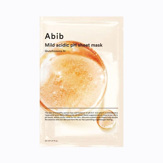 Mild acidic pH sheet mask - Glutathiosome fit